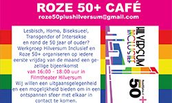 Roze50+ Café op 6 septem in Filmhuis Hilversum